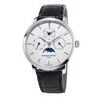 Armbanduhr Frederique Constant Herr Slimline Perpetual Calendar Manufacture in Stahl FC-775S4S6 - FC-775S4S6